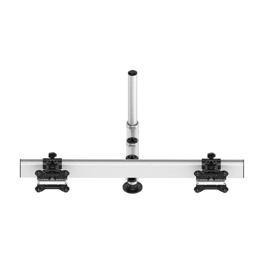 Dual Track Rail Mount for Apple Display w/ Quick Release Dual Arm - BL-AT106