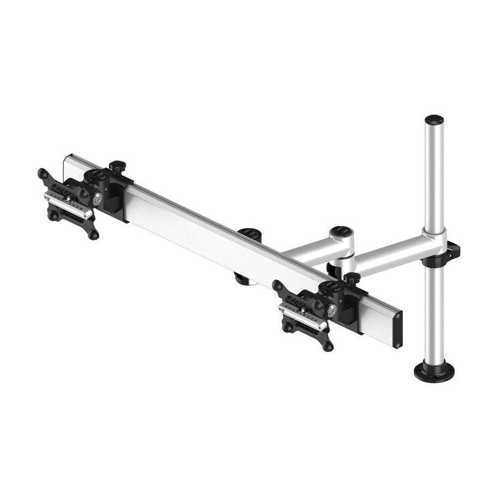 Dual Track Rail Mount for Apple Display w/ Quick Release Dual Arm - BL-AT106