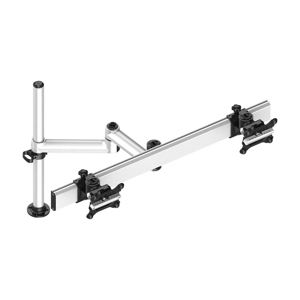 Dual Track Rail Mount for Apple Display w/ Quick Release Dual Arm - BL-AT106