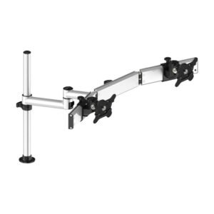 Dual Track Rail Mount for Apple Display Quick Release w/ Dual Arm