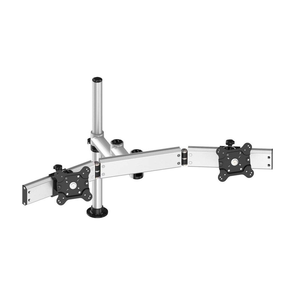 Dual Track Rail Mount for Apple Display Quick Release w/ Dual Arm - BL-AT109