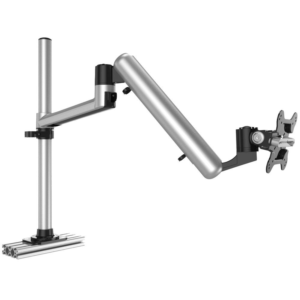 Track Rail Mount for Apple Display w/ Full Motion Spring Arm - BL-AT95