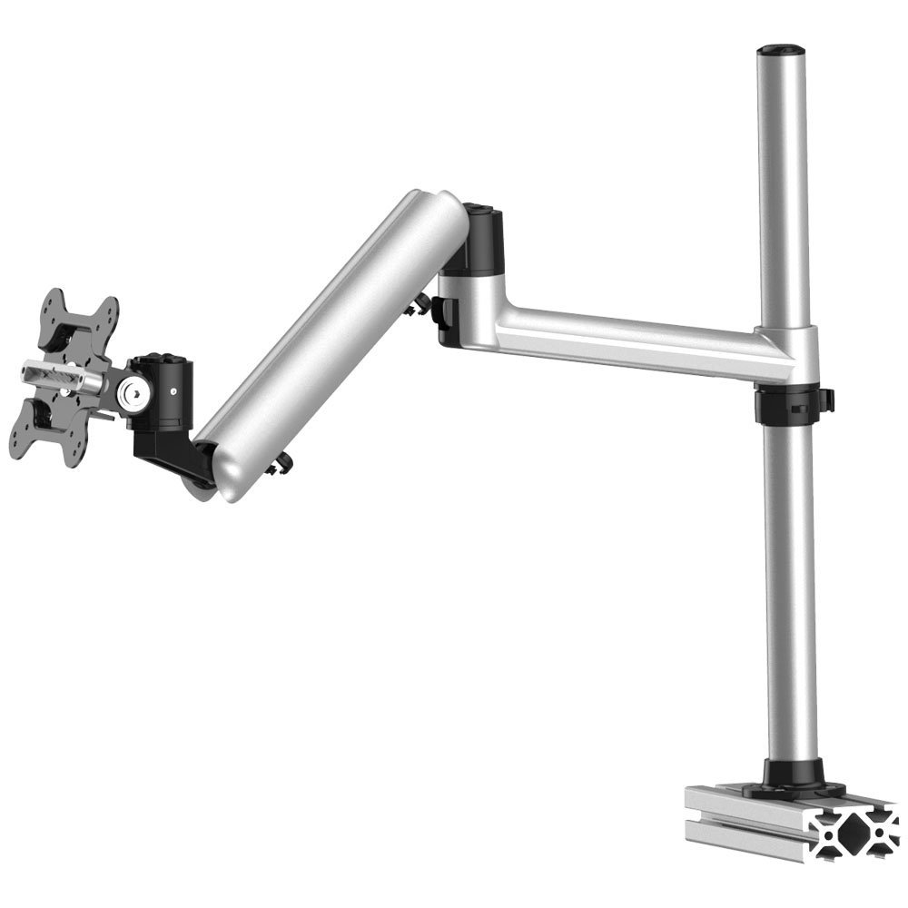 Track Rail Mount for Apple Display w/ Full Motion Spring Arm - BL-AT95