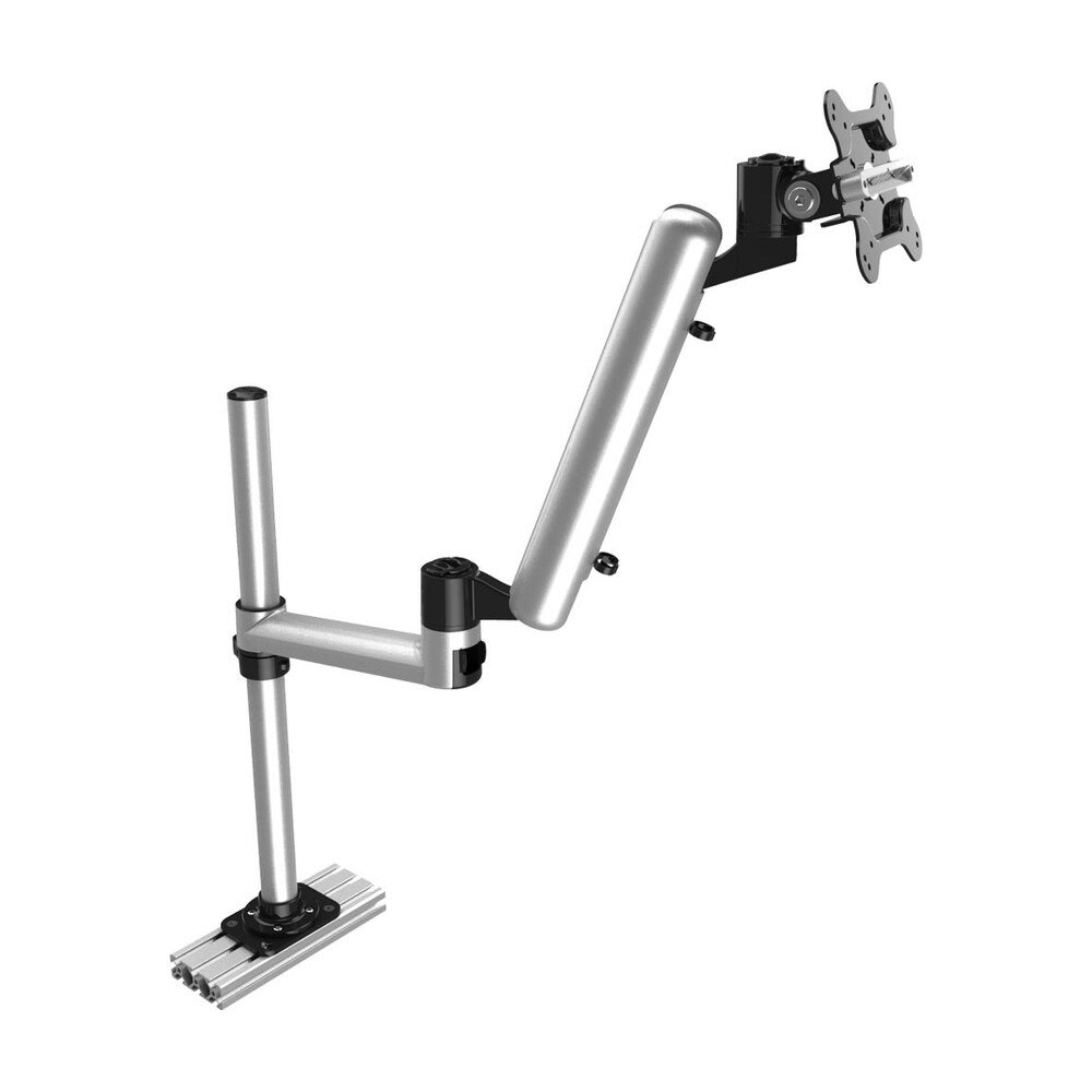 Track Rail Mount for Apple Display w/ Full Motion Spring Arm - BL-AT95
