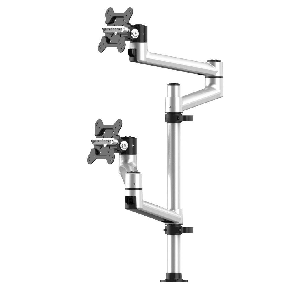 Dual Track Rail Mount for Apple Top Down w/ Quick Release Dual Arm - BL-AT98
