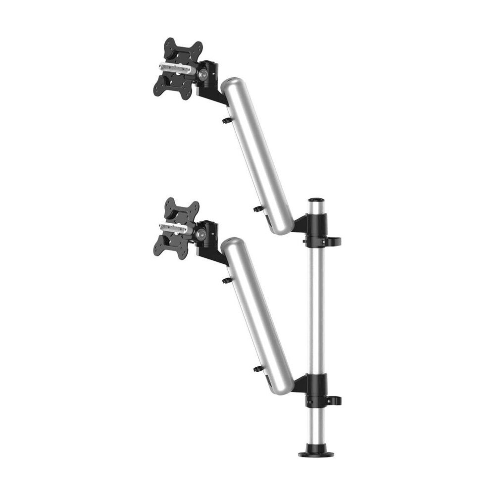 Dual Track Rail Mount for Apple Display w/ Quick Release Spring Arms - BL-AT99