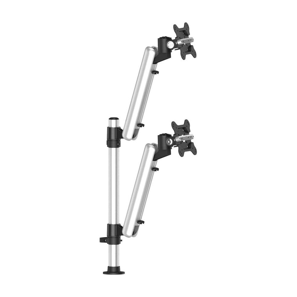 Dual Track Rail Mount for Apple Display w/ Quick Release Spring Arms - BL-AT99