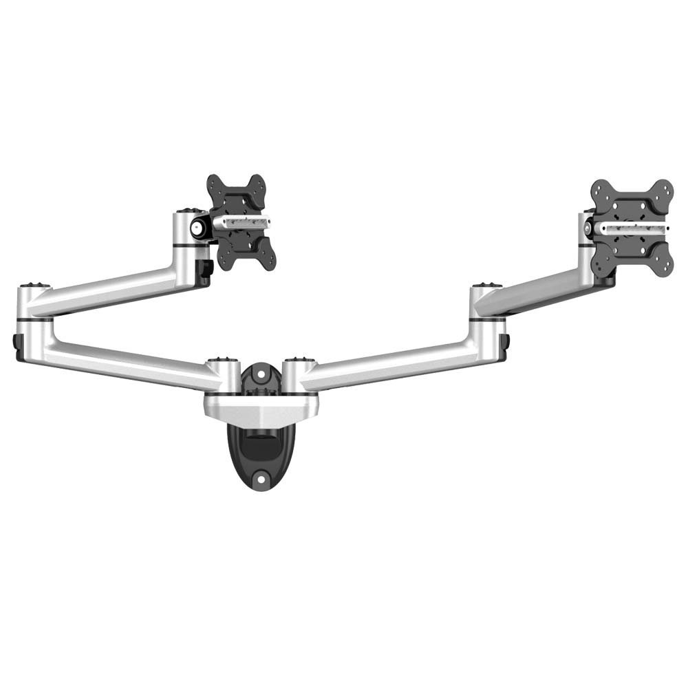 Dual Monitor Wall Mount for Apple Quick Release Dual Extension Arms - BL-AW42
