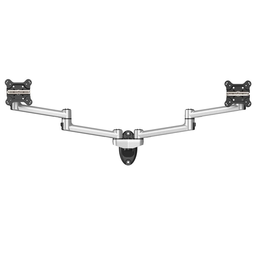 Dual Monitor Wall Mount for Apple Quick Release Dual Extension Arms - BL-AW42