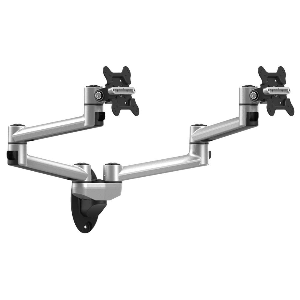 Dual Monitor Wall Mount for Apple Quick Release Dual Extension Arms - BL-AW42