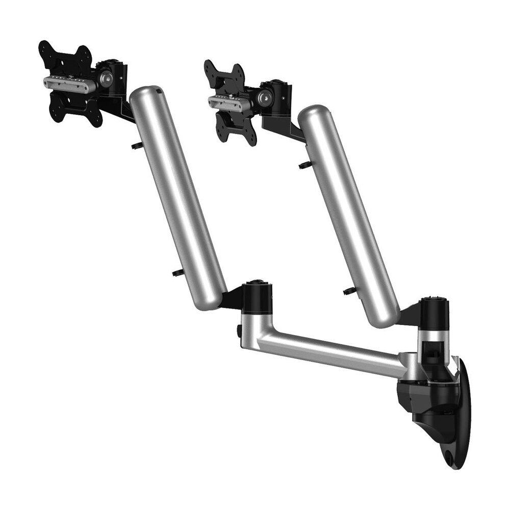 Dual Monitor Wall Mount for Apple Full Motion w/ Quick Release - BL-AW43