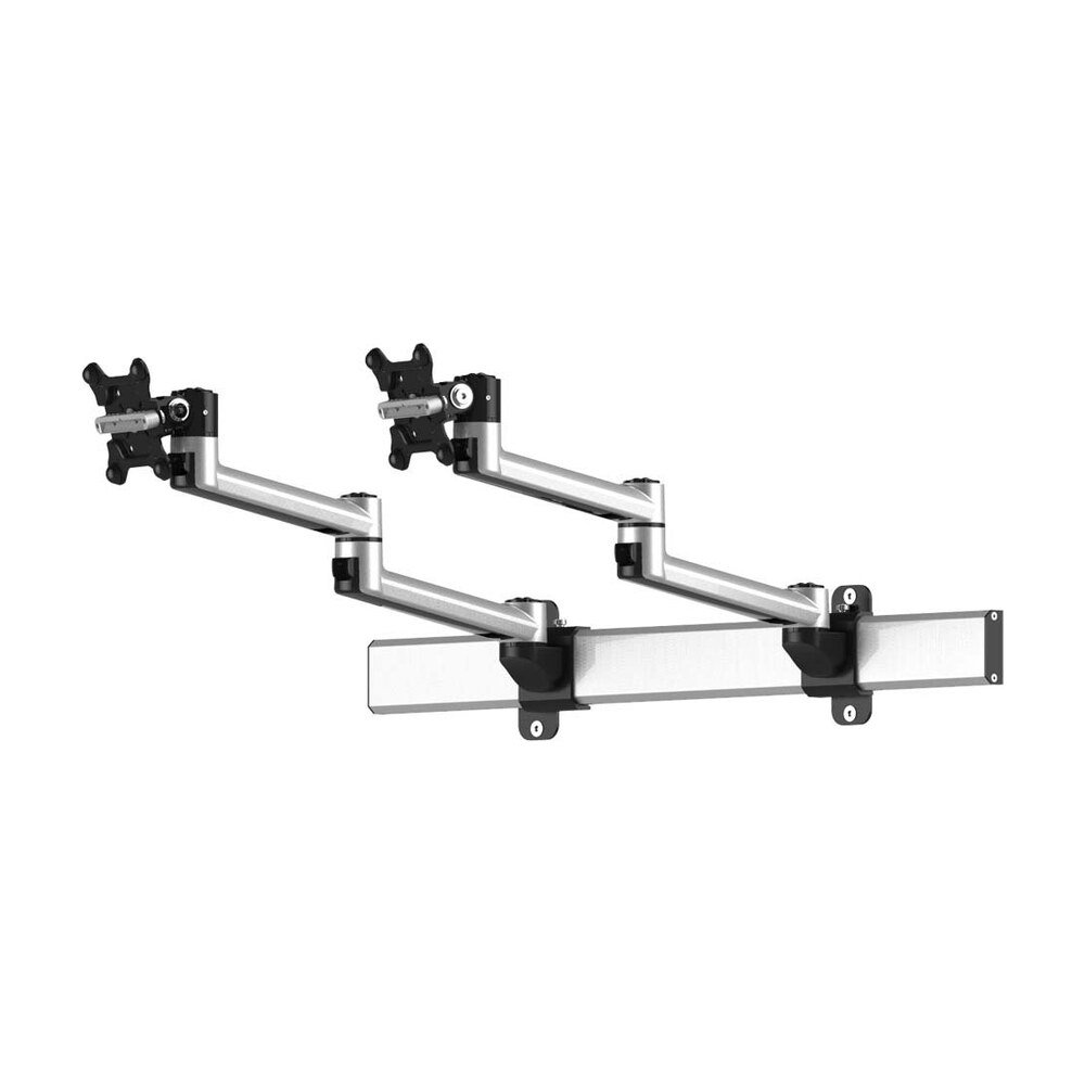 Dual Monitor Wall Mount for Apple w/ Quick Release Two Orientations - BL-AW60
