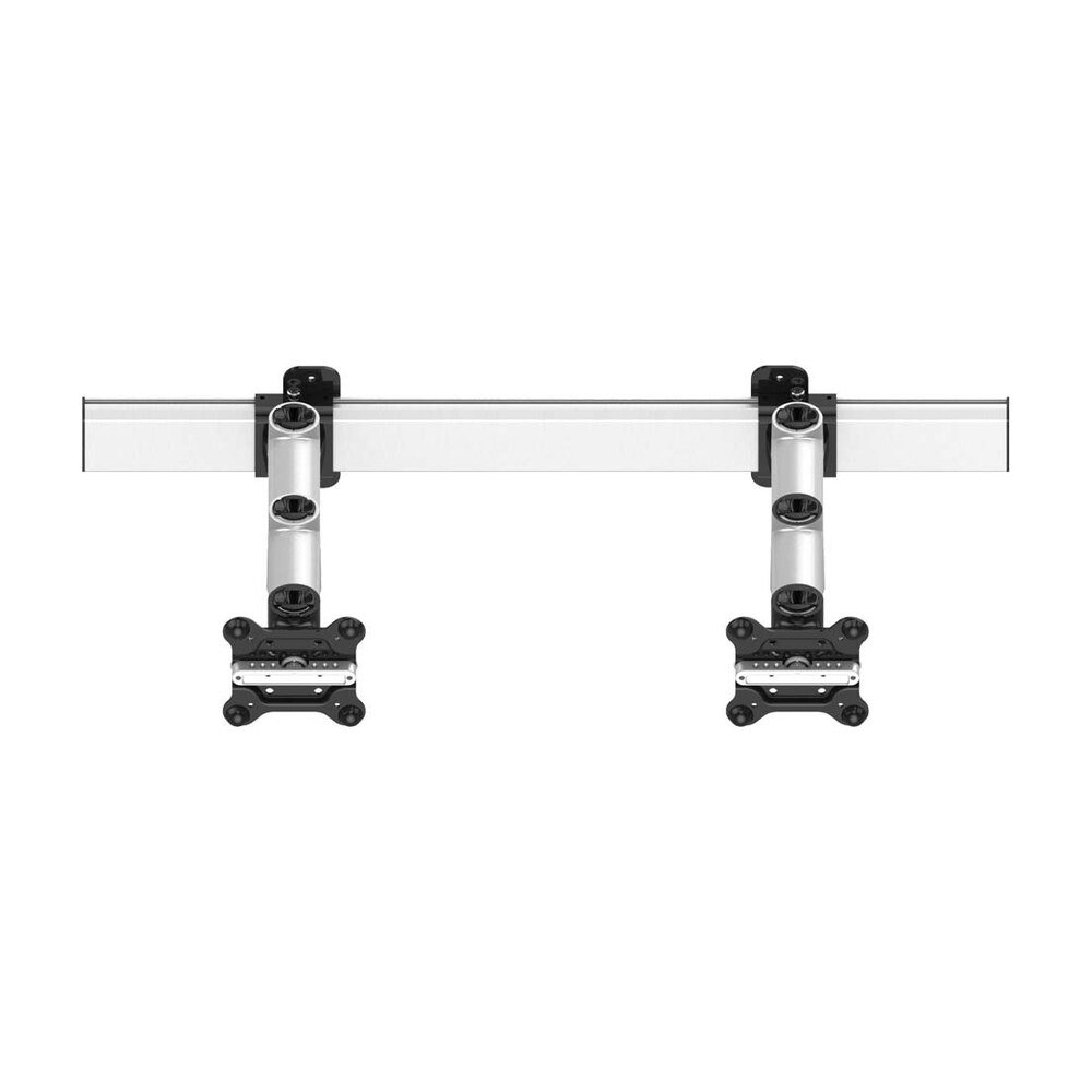 Dual Monitor Wall Mount for Apple w/ Quick Release Two Orientations - BL-AW60