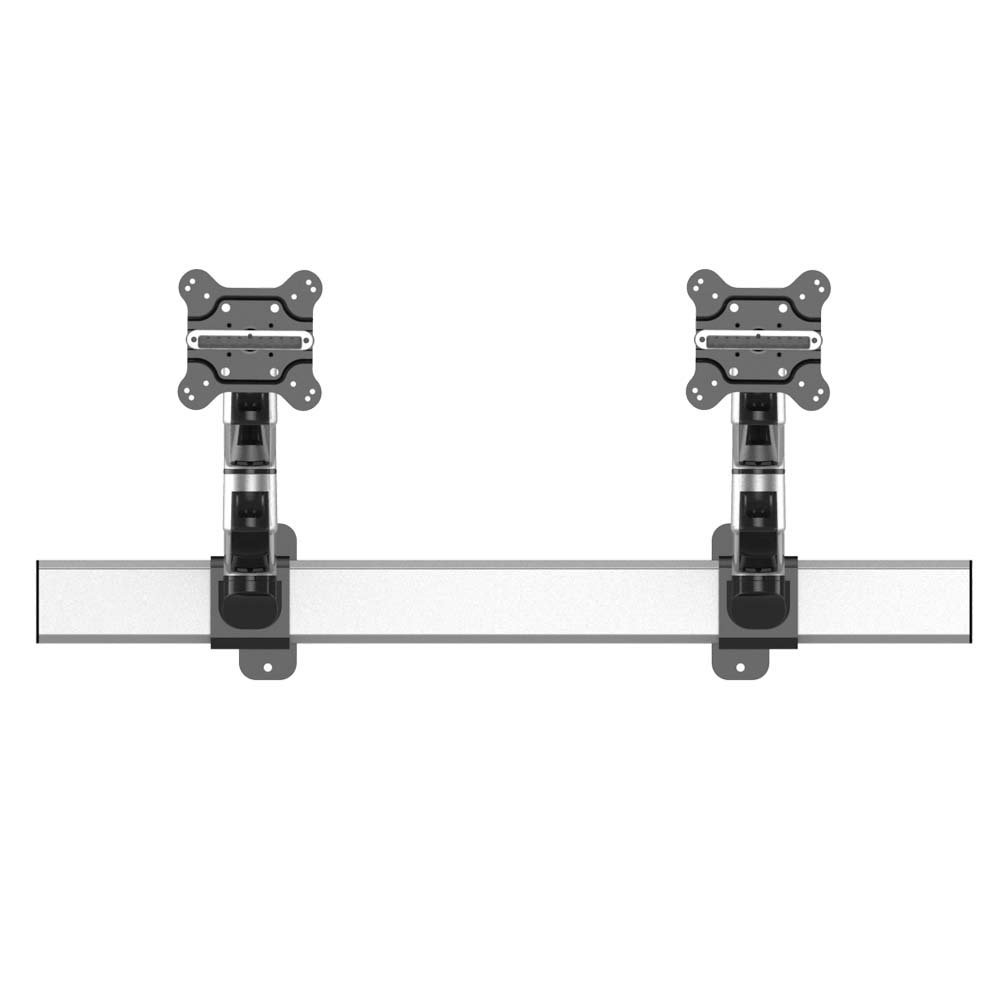 Dual Monitor Wall Mount for Apple w/ Quick Release Two Orientations - BL-AW60