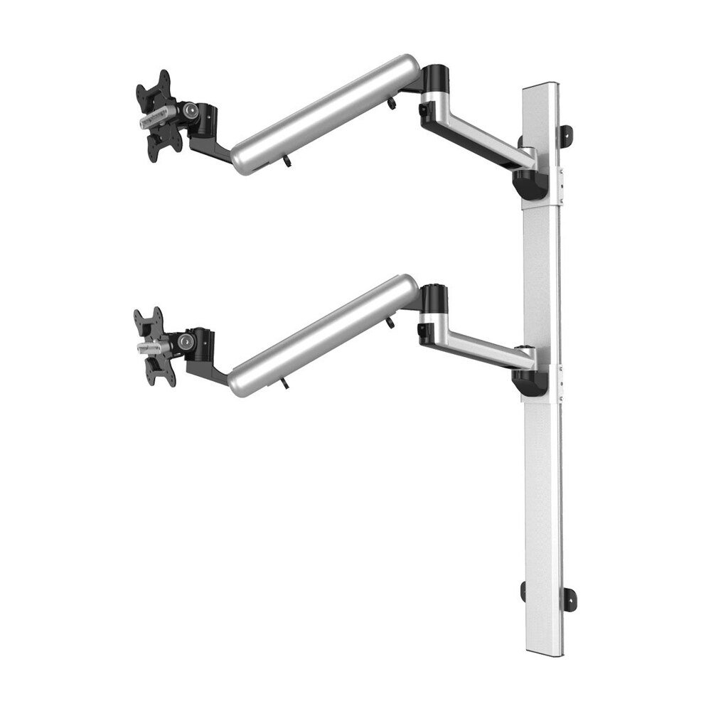Dual Monitor Wall Mount for Apple w/ Quick Release Full Motion - BL-AW63