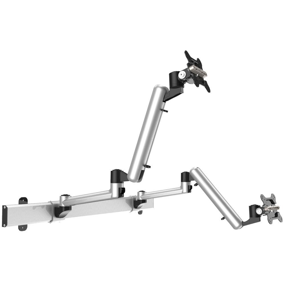 Dual Monitor Wall Mount for Apple w/ Quick Release Full Motion - BL-AW63