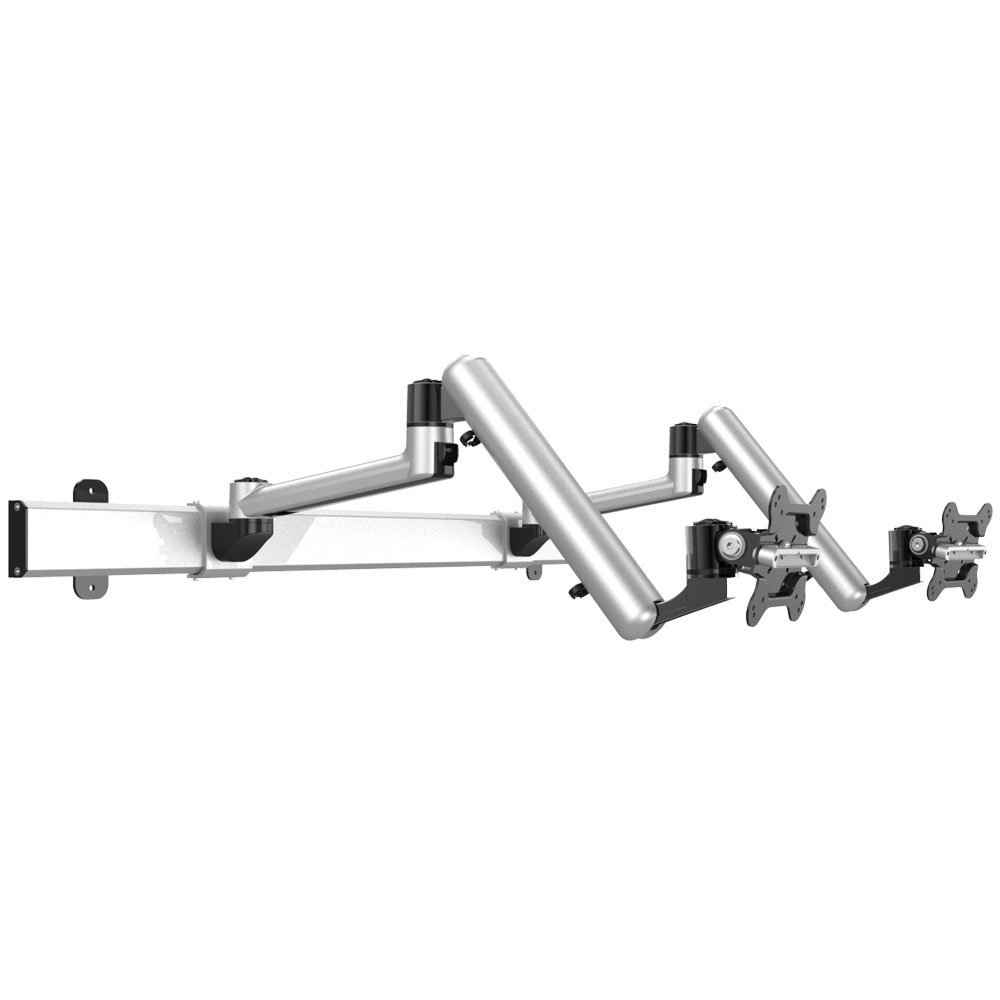 Dual Monitor Wall Mount for Apple w/ Quick Release Full Motion - BL-AW63