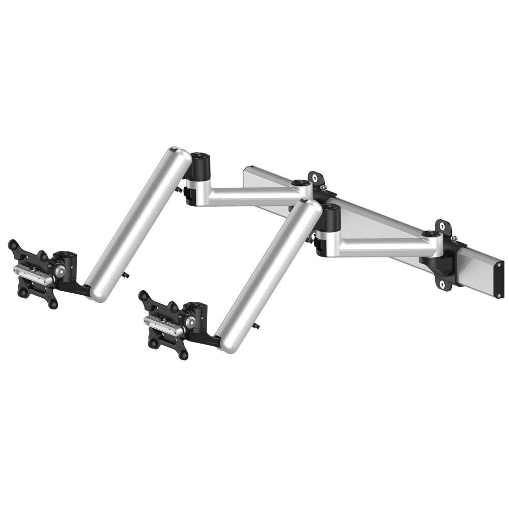 Dual Monitor Wall Mount for Apple w/ Quick Release Full Motion - BL-AW63