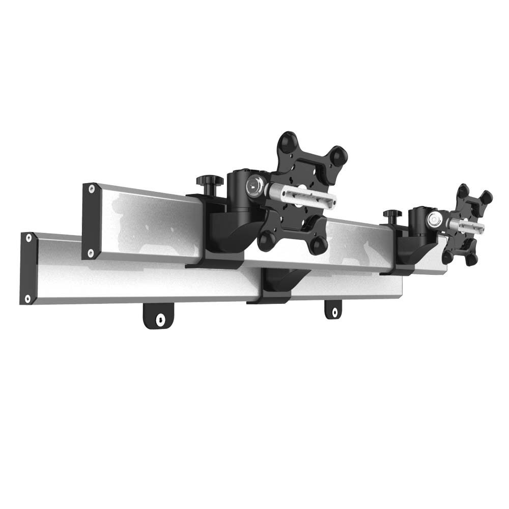 Dual Monitor Wall Mount for Apple Side by Side Quick Release - BL-AW65