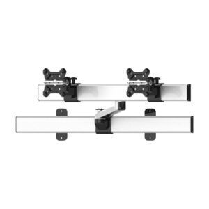 Dual Monitor Wall Mount for Apple Quick Release w/ Single Arm