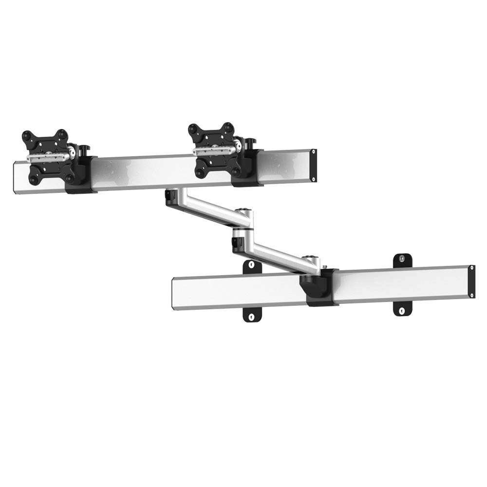 Dual Monitor Wall Mount for Apple Quick Release w/ Dual Arms - BL-AW67