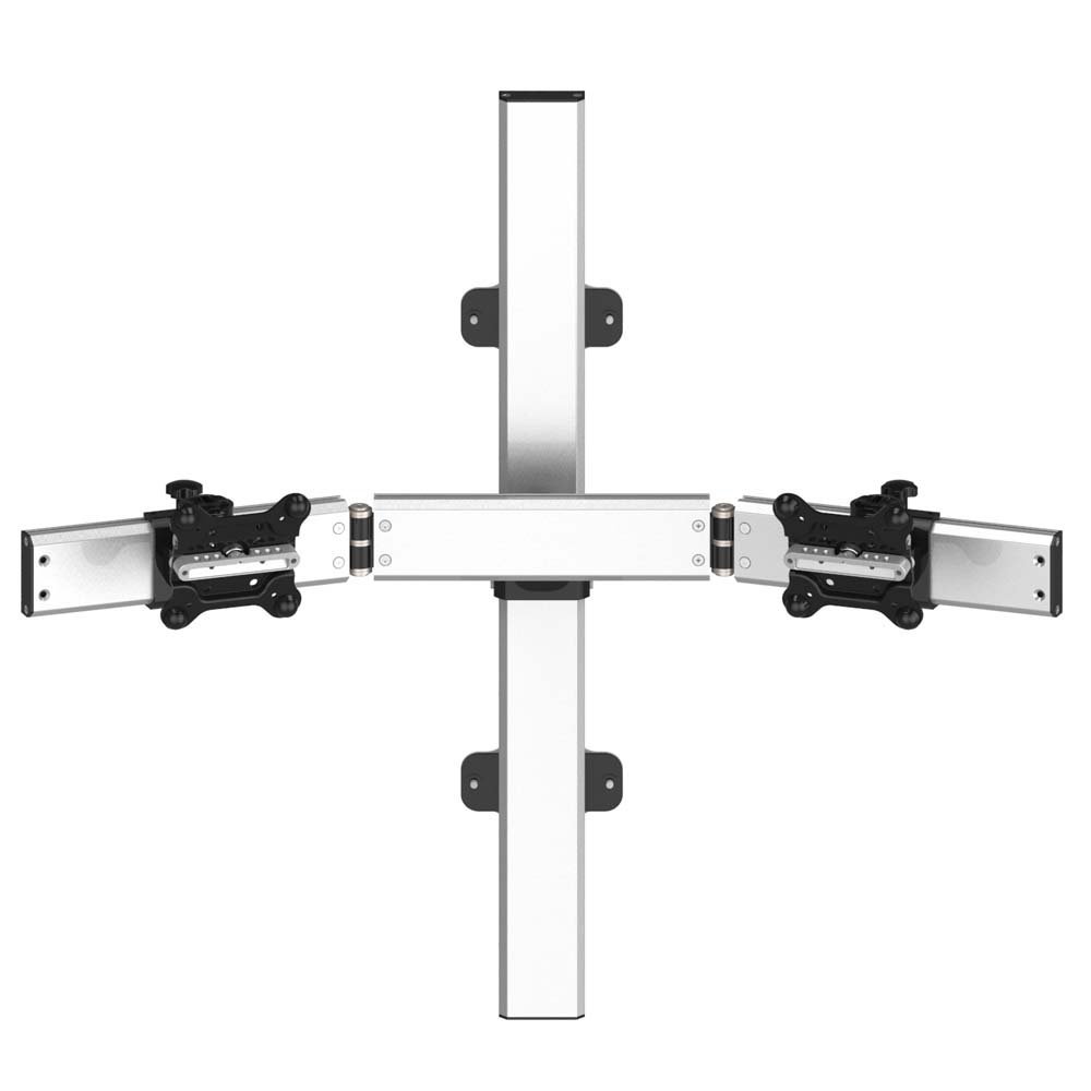 Dual Monitor Wall Mount for Apple Low Profile w/ Quick Release - BL-AW68