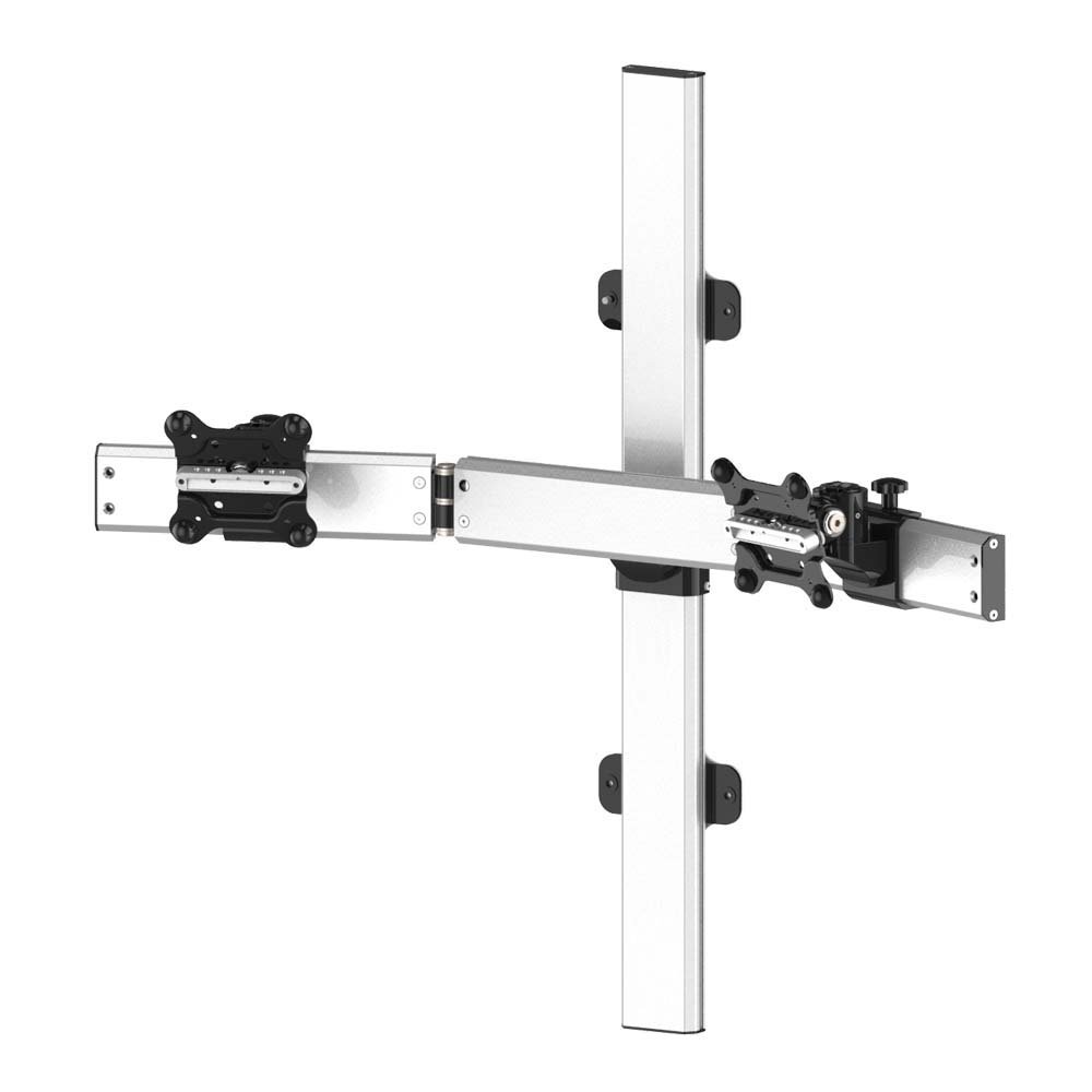 Dual Monitor Wall Mount for Apple Low Profile w/ Quick Release - BL-AW68