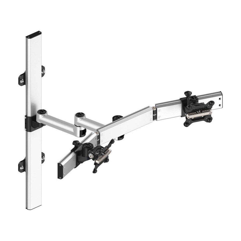 Dual Monitor Wall Mount for Apple Quick Release Two Orientations - BL-AW70