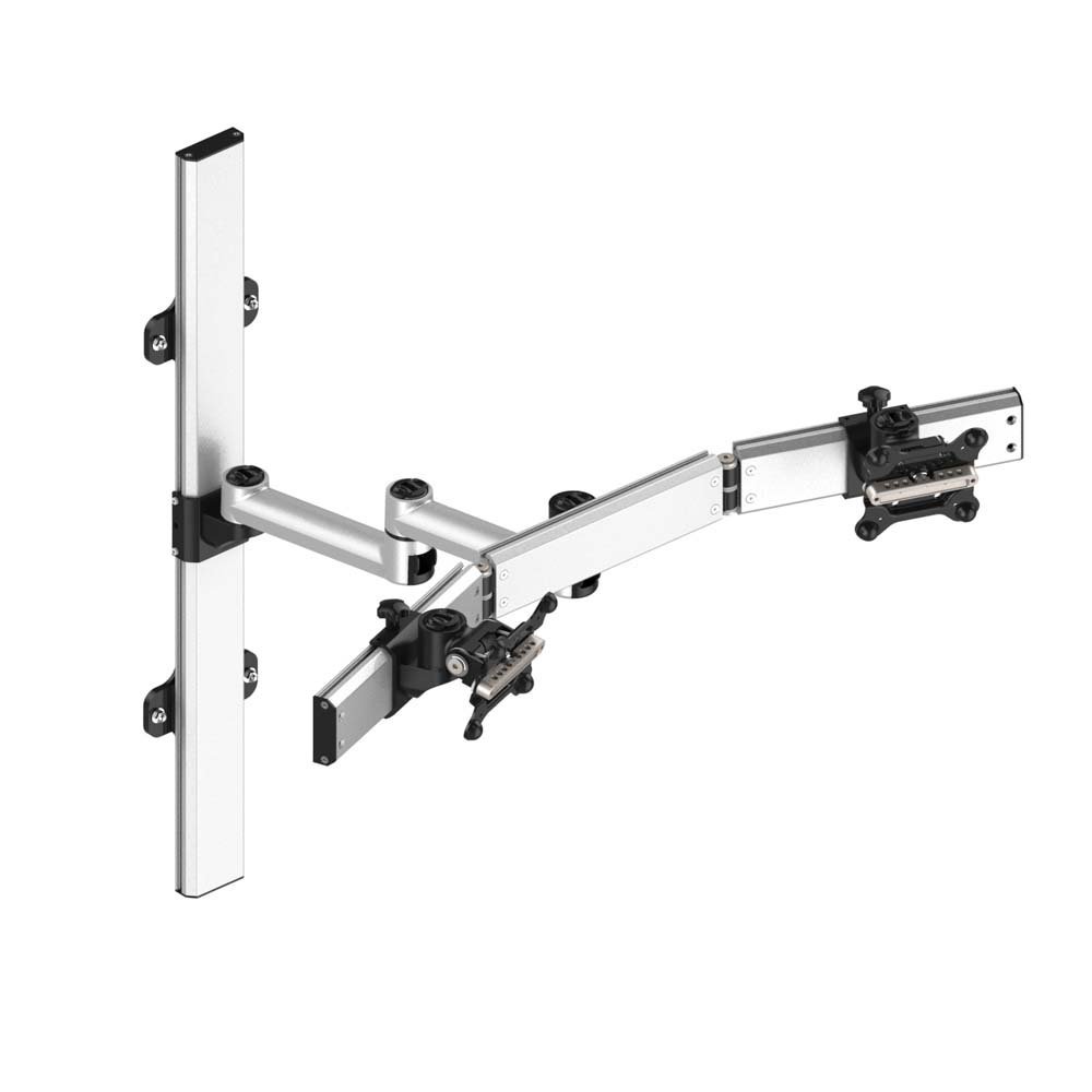 Dual Monitor Wall Mount for Apple Quick Release Two Orientations - BL-AW70