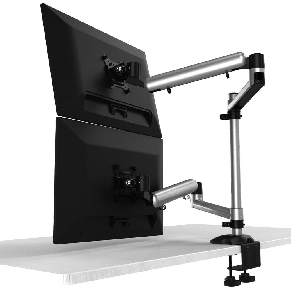 Dual Monitor Stand Side by Side or Up & Down Full Motion - BL-DM135