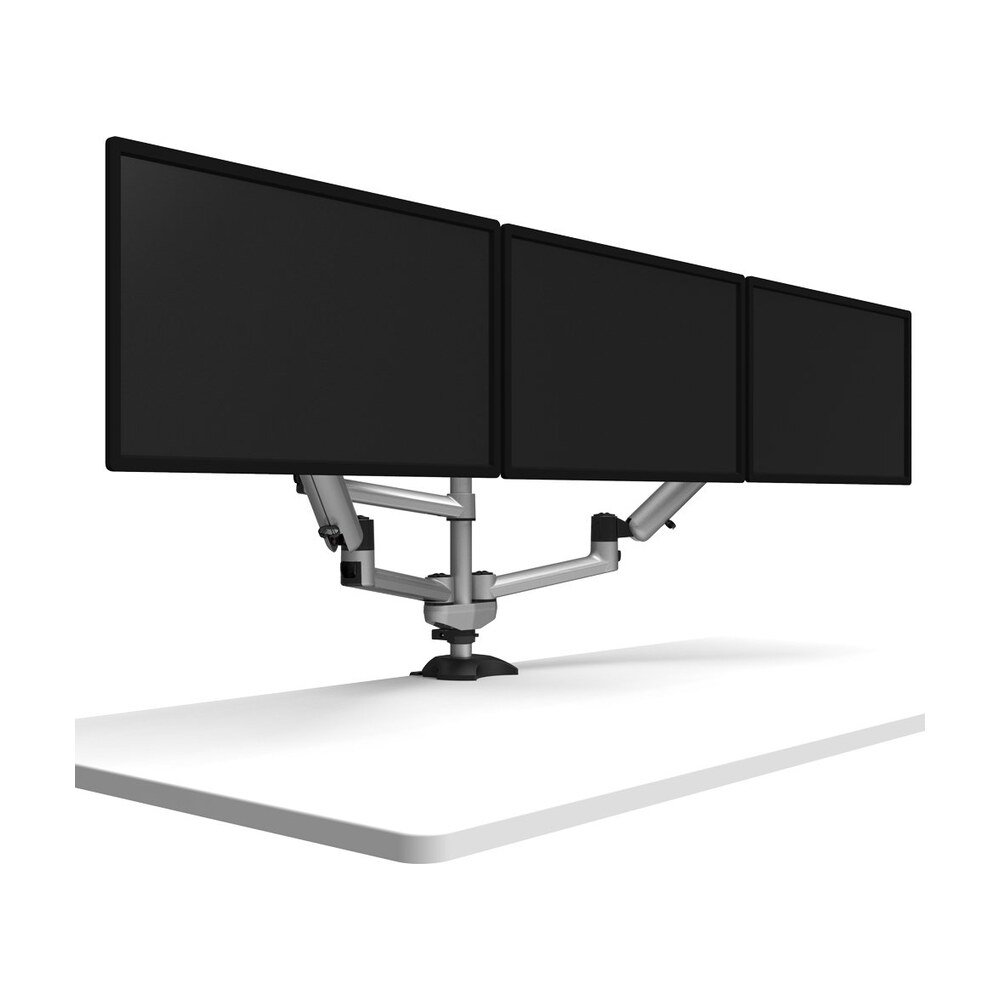 Triple Monitor Desk Mount w/ Independent Full Motion & Quick Release - BL-DM137