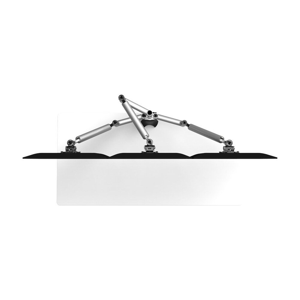 Triple Monitor Desk Mount w/ Independent Full Motion & Quick Release - BL-DM137