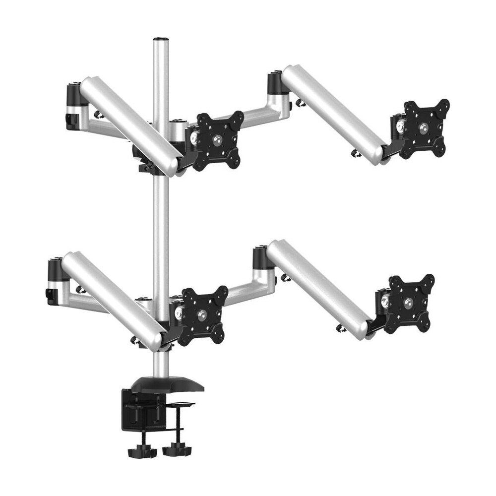 Quad Monitor Stand w/ Independent Full Motion & Quick Release - BL-DM139