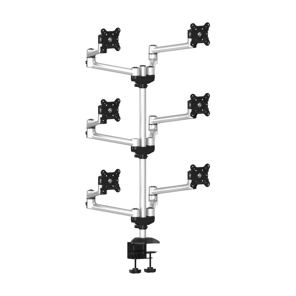 6 Monitor Stand 3X2 w/ Quick Release Dual Arms - BL-DM142