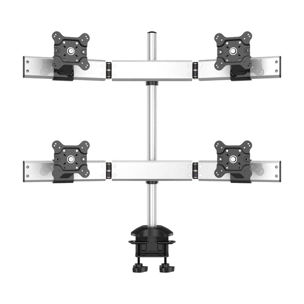 Quad Monitor Stand 2X2 w/ Quick Release & Low Profile - BL-DM158