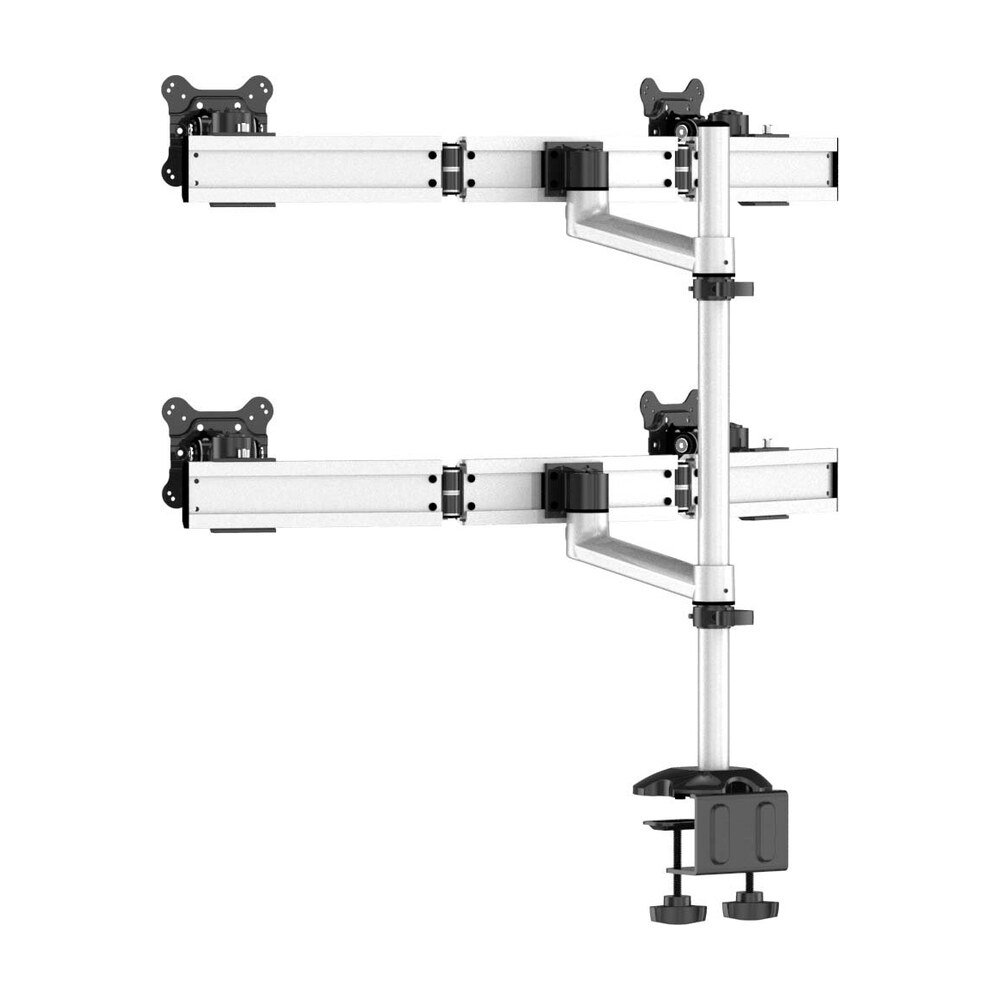 Quad Monitor Stand 2X2 w/ Quick Release & Single Arm - BL-DM159