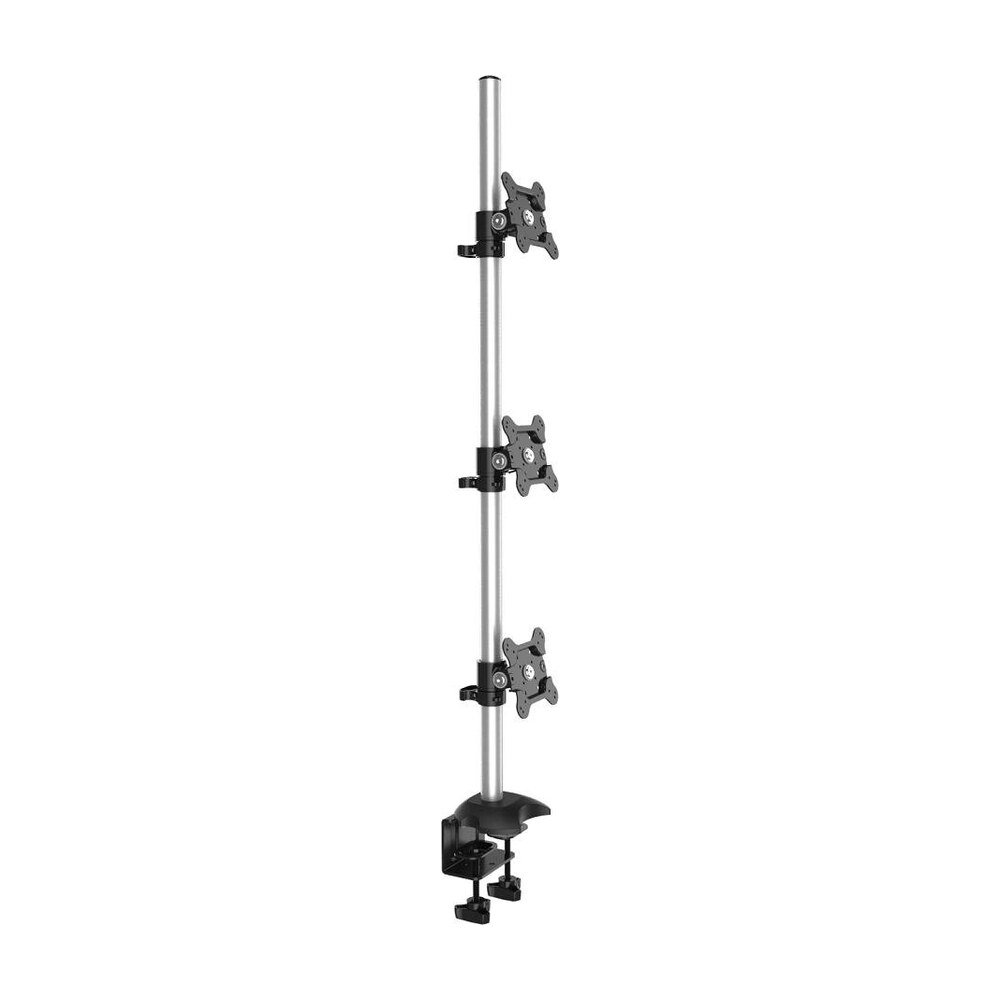 Triple Monitor Desk Mount 3X1 w/ Quick Release & 2-in-1 Base - BL-DM144