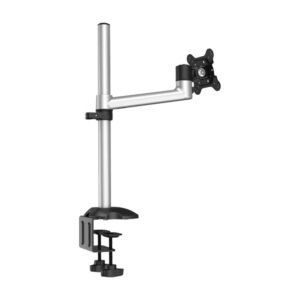 Monitor Stand Quick Release Single Arm w/ 2-in-1 Base