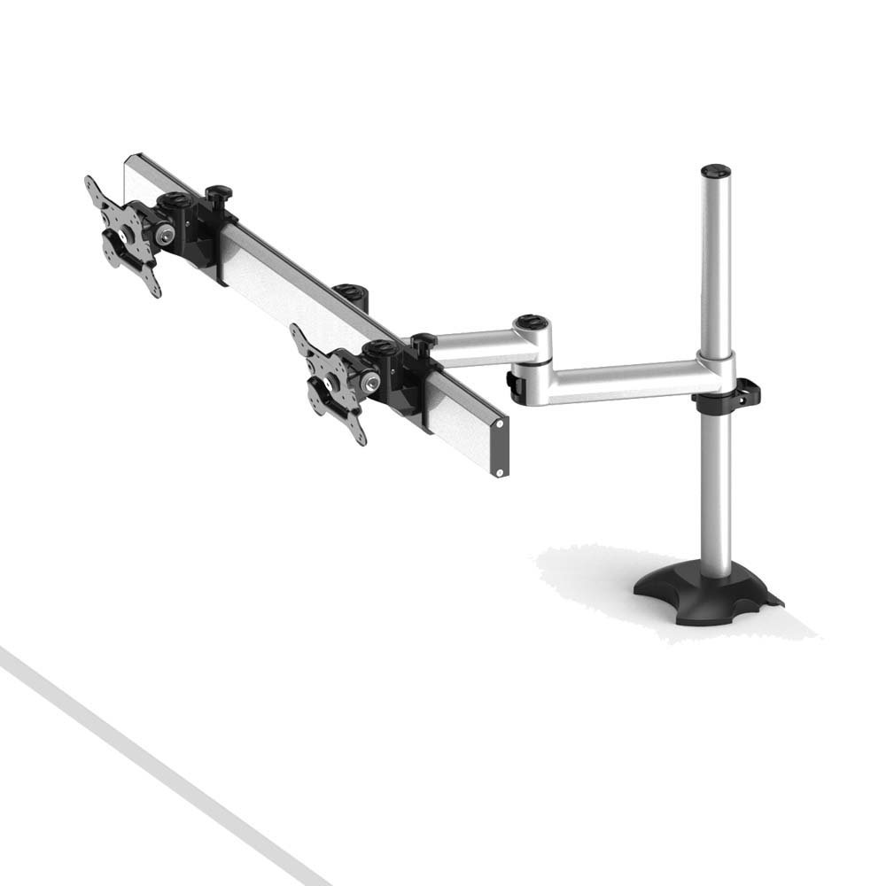 Dual Monitor Stand w/ Quick Release Dual Arm - BL-DM147