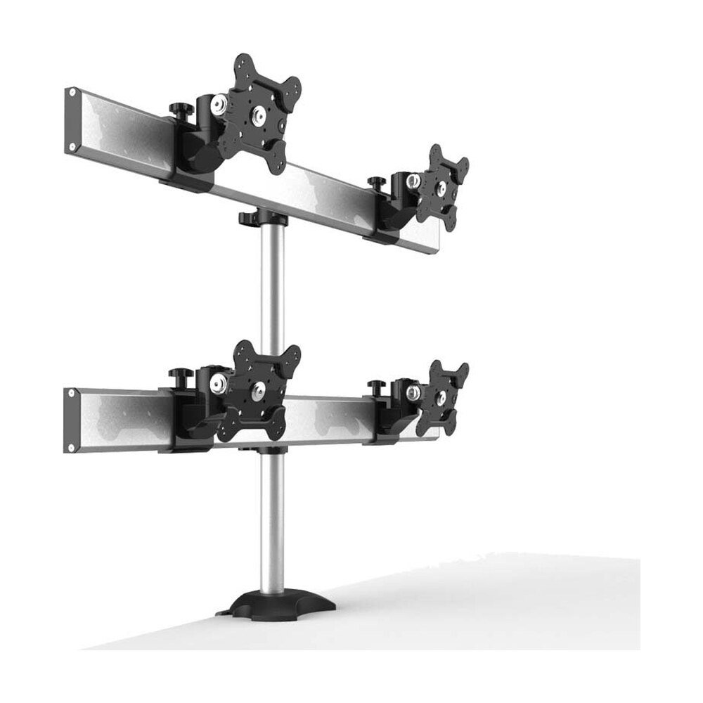Quad Monitor Stand 2X2 Low Profile w/ Quick Release - BL-DM150
