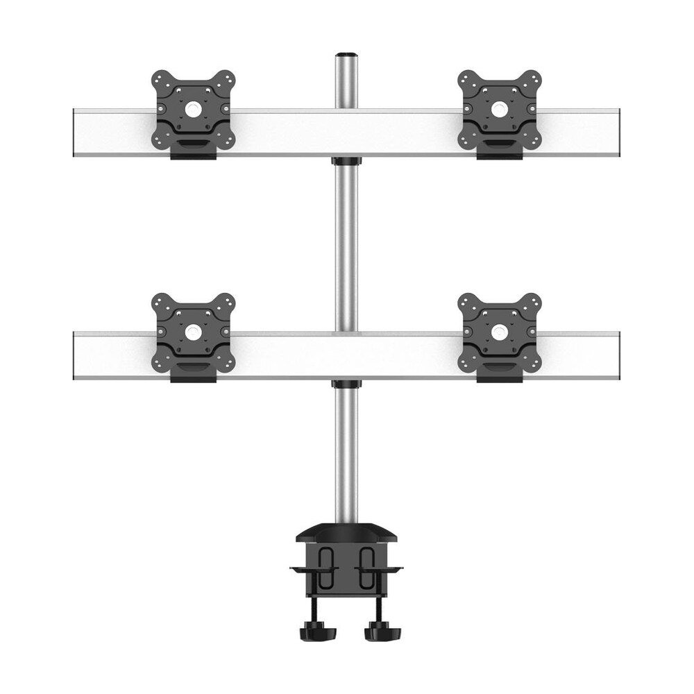 Quad Monitor Stand 2X2 Low Profile w/ Quick Release - BL-DM150