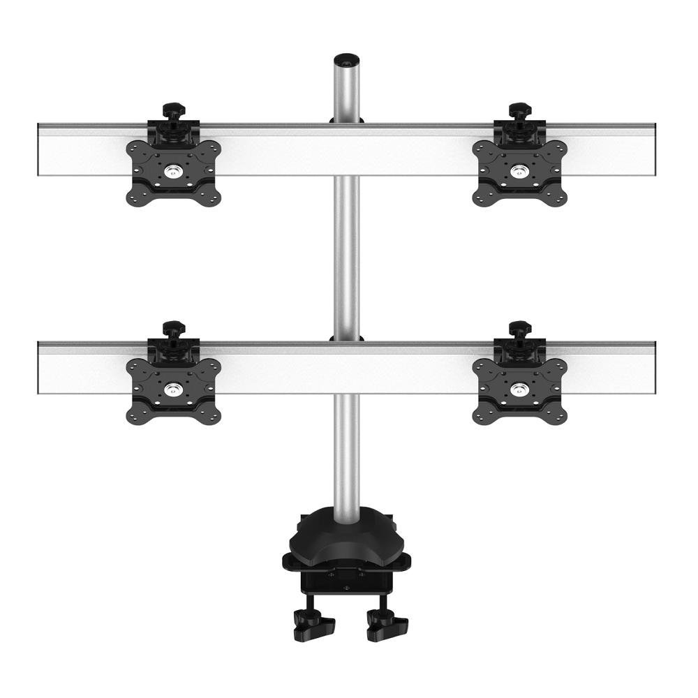 Quad Monitor Stand 2X2 Low Profile w/ Quick Release - BL-DM150
