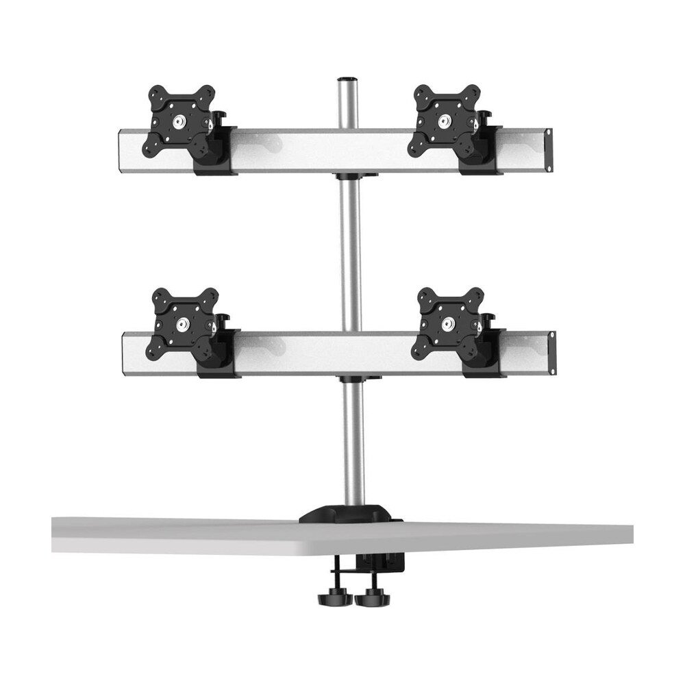 Quad Monitor Stand 2X2 Low Profile w/ Quick Release - BL-DM150