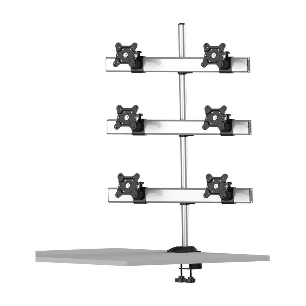 6 Monitor Stand 3X2 Low Profile w/ Quick Release - BL-DM152