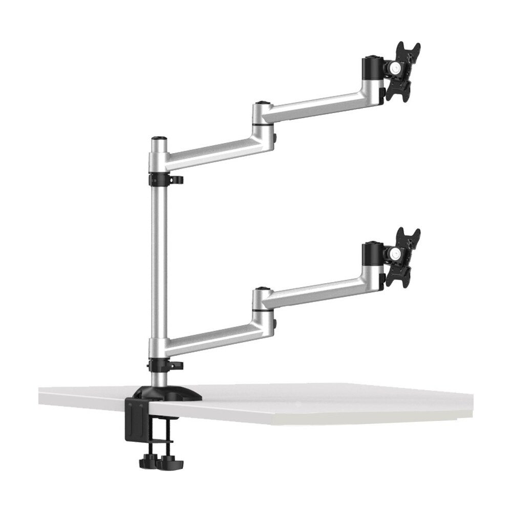 Dual Monitor Stand Up and Down w/ Quick Release & Dual Arms - BL-DM132
