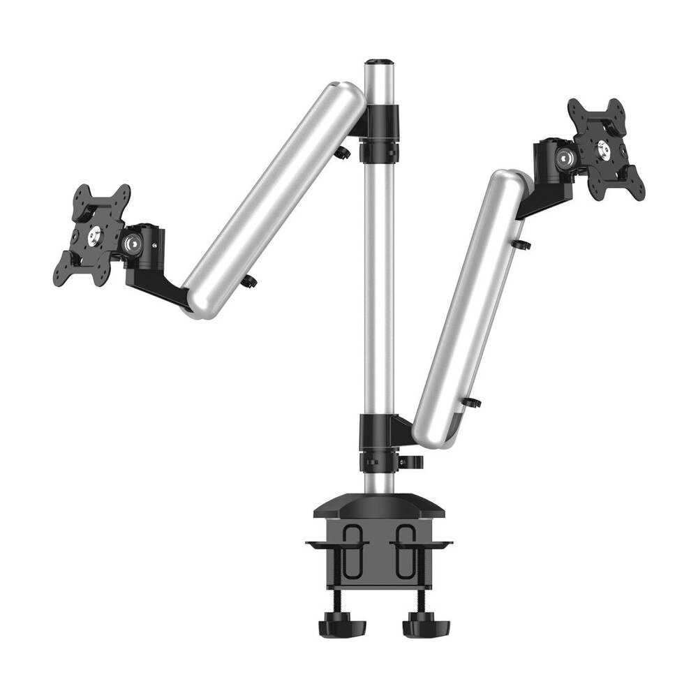 Dual Monitor Stand Top-Down w/ Quick Release & Spring Arms - BL-DM134