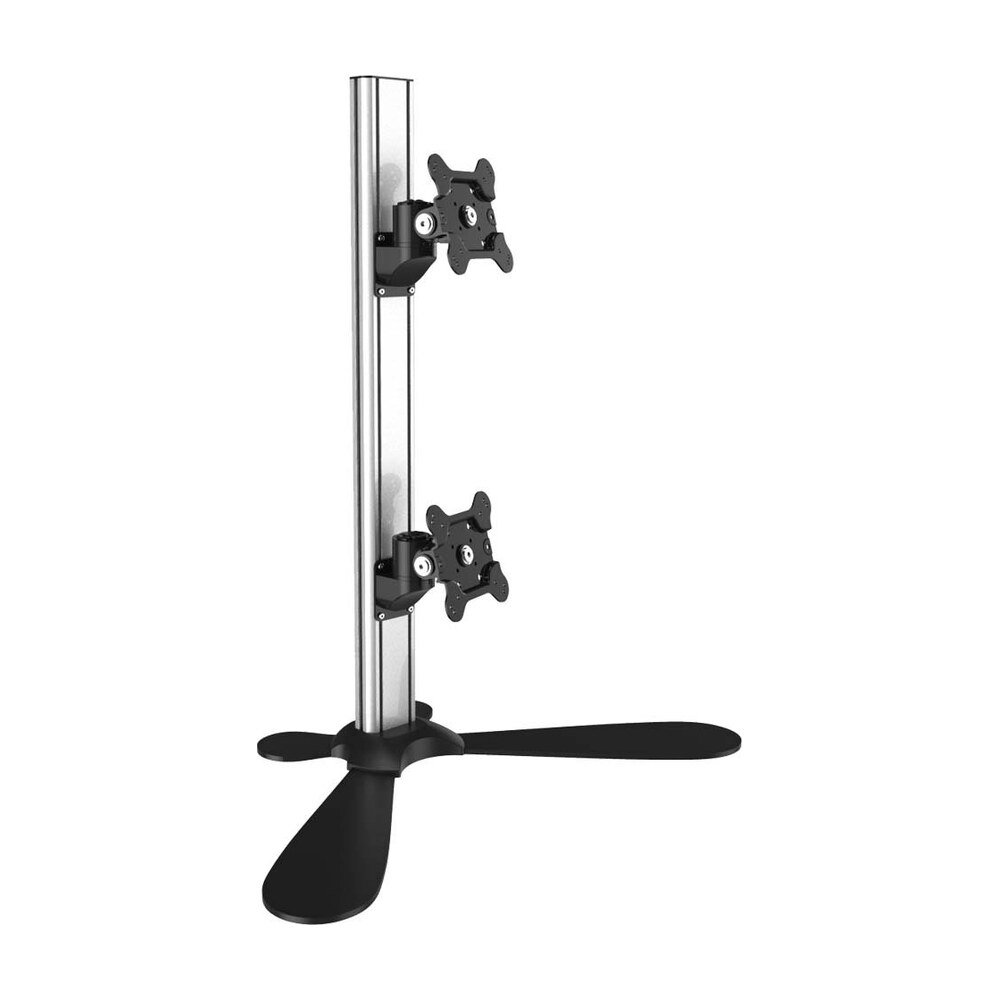 Dual Monitor Stand Stacking 2X1 w/ Quick Release & Vertical Lift - BL-PF119