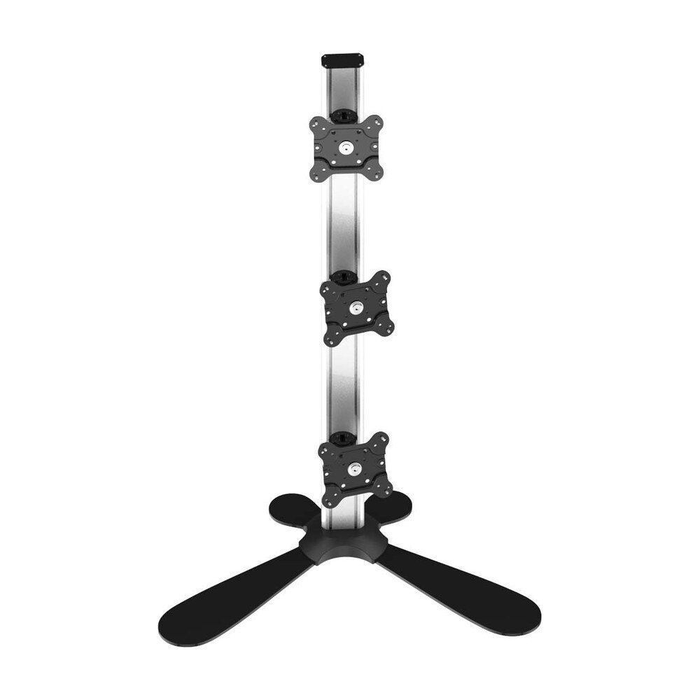 Triple Monitor Stand Stacking 3X1 w/ Quick Release & Vertical Lift - BL-PF120