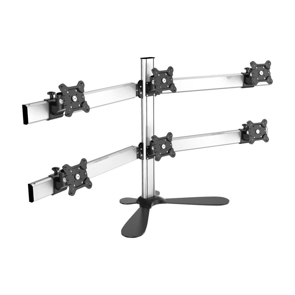6 Monitor Stand 2X3 Oval or Straight w/ Quick Release - BL-PF125