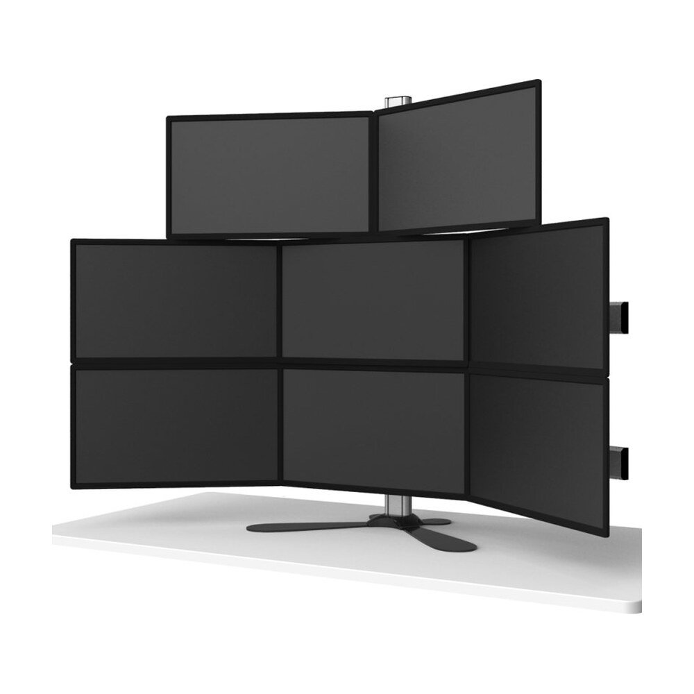 8 Monitor Stand Quick Release w/ Pyramid or Inverted Pyramid Setup - BL-PF343